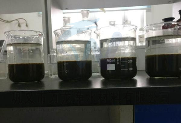 印染厂高效脱色剂污水处理效果